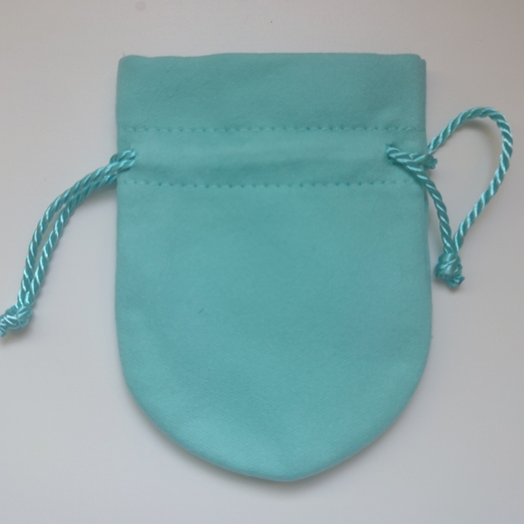 NWT Tiffany and Co Small Drawstring Jewelry Bag - Picture 2 of 5